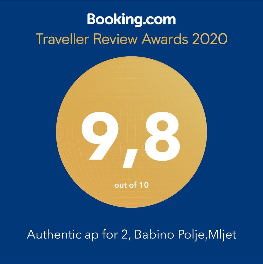 شقة Authentic Ap For 2, Babino Polje,Mljet المظهر الخارجي الصورة